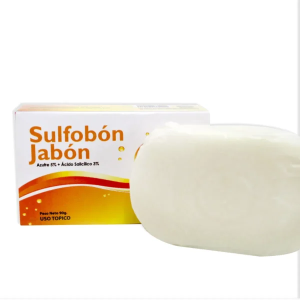 Sulfobon Jabon 5% - 3%  Barra 90 Gramos