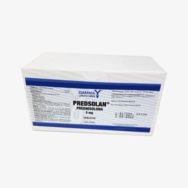 Predsolan Prednisolona 5Mg Blister 10 Tabletas